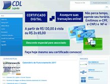 Tablet Screenshot of cdllajedo.com.br